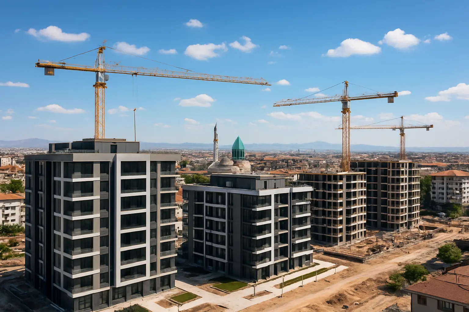 Konya İnşaat Sektöründe Yeni Dönem: 2025 Beklentileri ve Güncel Durum